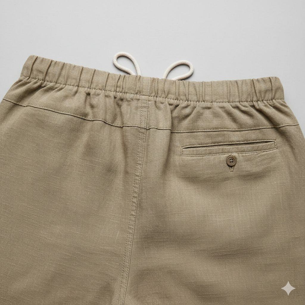 Kit Verão Essencial: 5 Bermudas de Sarja Premium - OFERTA NOVEMBRO BLACK