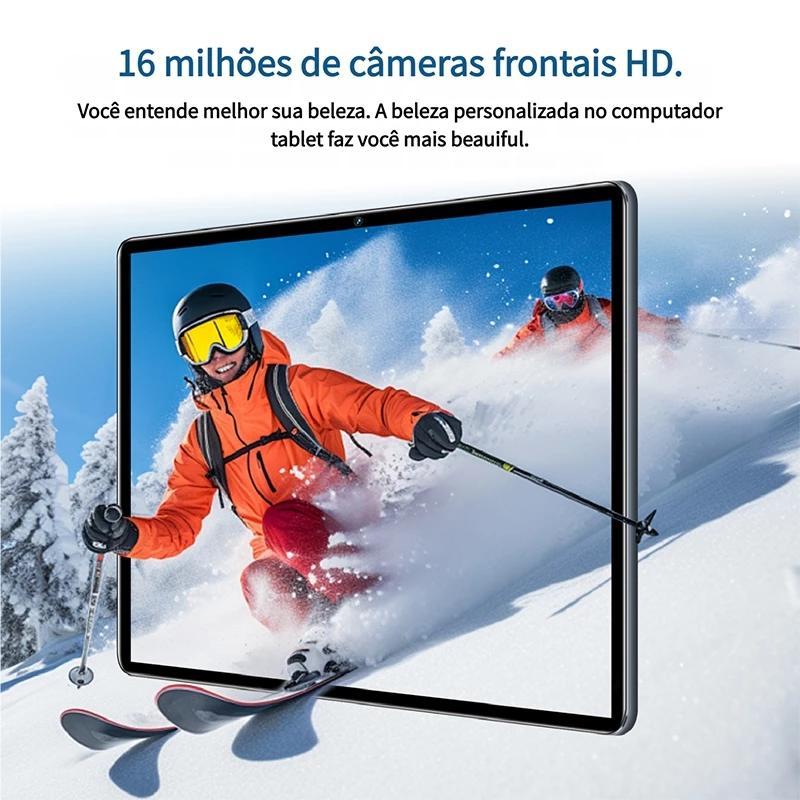 Lançamento 2026 | Tablet Ultimate/I17 PRO 12GB RAM 512GB ROM Android 14 com case 10,1 polegadas câmera 16MP 32MP + Kit Teclado e Mouse