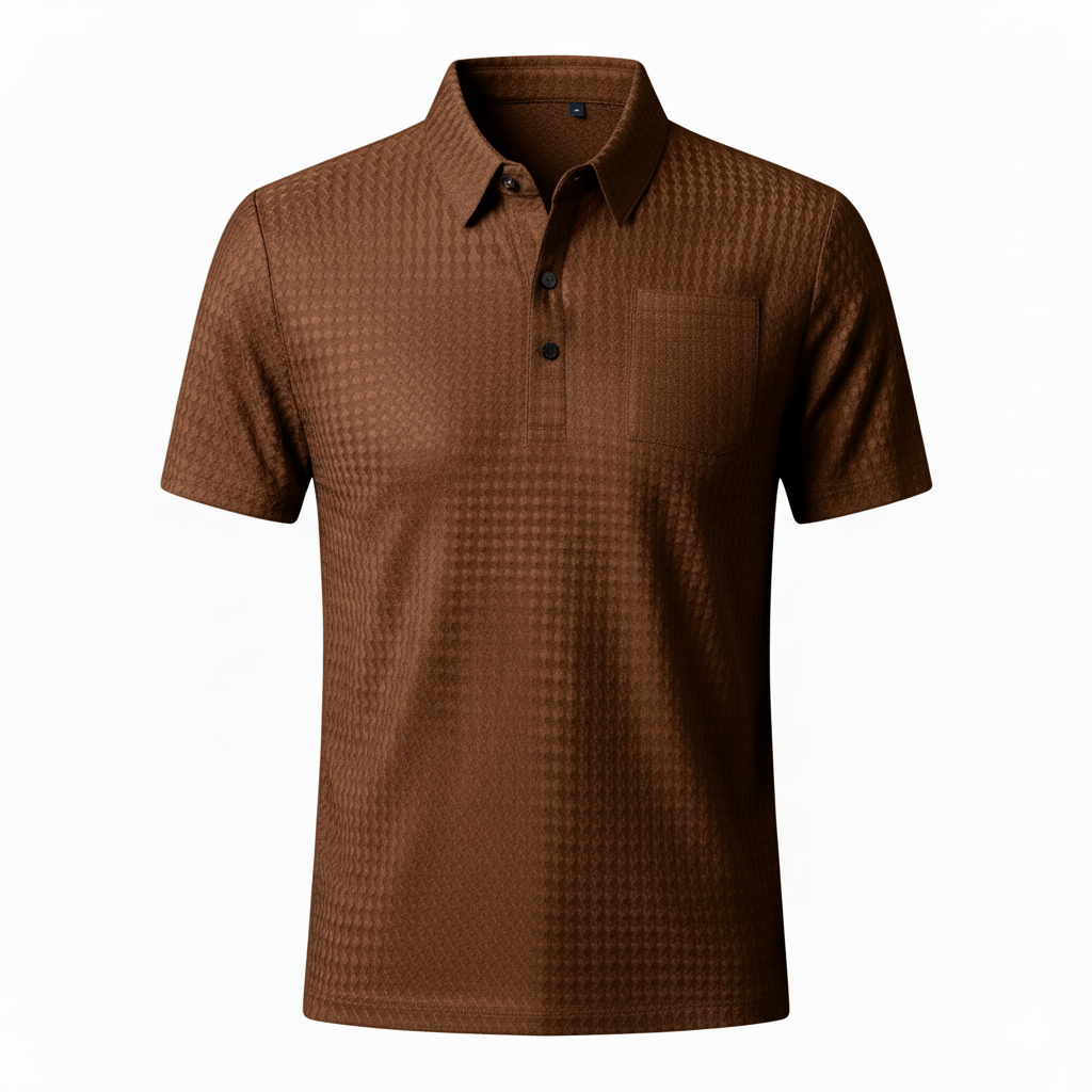 [Leve 5 Pague 2] Camisa Masculina Luxury em Seda Gelo e Poliéster (Estilo Indomável)