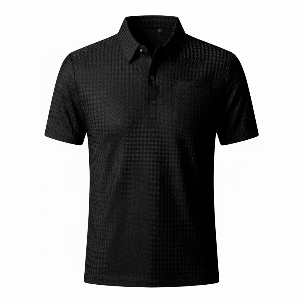 [Leve 5 Pague 2] Camisa Masculina Luxury em Seda Gelo e Poliéster (Estilo Indomável)