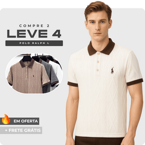 [Compre 2 Leve 4] - Camisa Polo RL em Alto Relevo