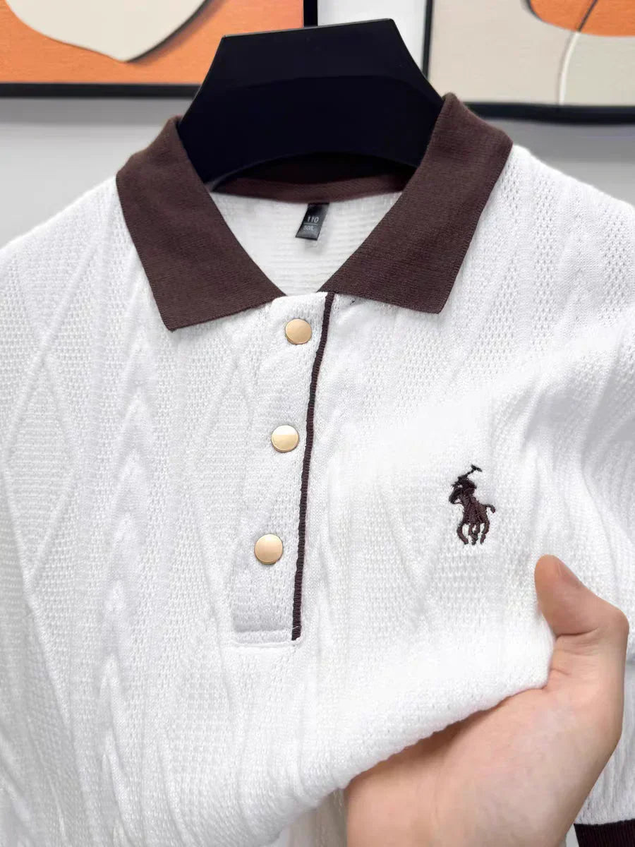 [Compre 2 Leve 4] - Camisa Polo RL em Alto Relevo