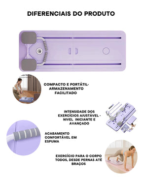 TABLA PILATES REFORMER PLEGABLE Multifun