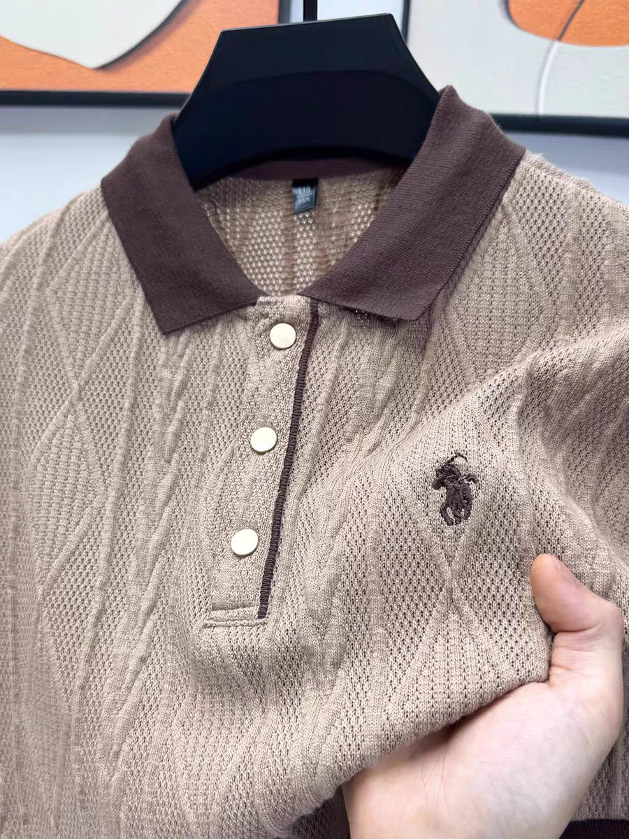[Compre 2 Leve 4] - Camisa Polo RL em Alto Relevo